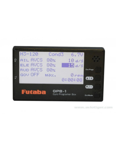 GYRO CGY760R AVEC BOITIER PROGRAMMATION 