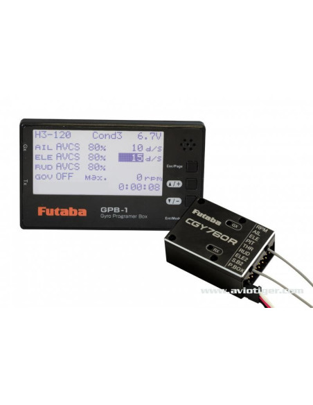 GYRO CGY760R AVEC BOITIER PROGRAMMATION 